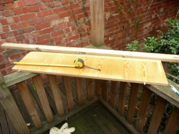 mixing plywood and pine, just like the pros.