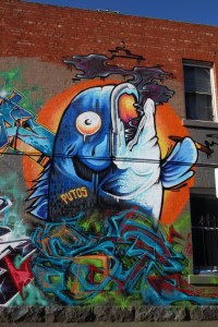 Two storeys tall. That's a lot of paint.