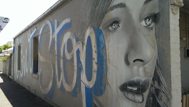 Rone and wonderfresh street art - Won't Stop