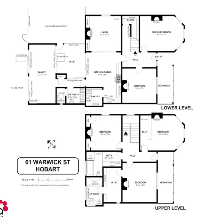 Hobart House plans